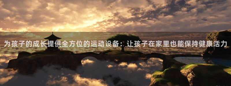 意昂集团官网：为孩子的成长提供全方位的运动设备：让孩子在家里