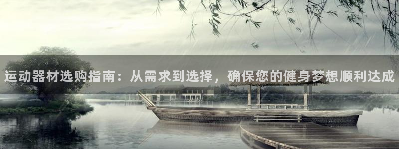 注册意昂4：运动器材选购指南：从需求到选择，确保您的