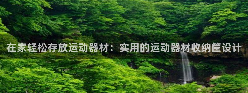 意昂4科技：在家轻松存放运动器材：实用的运动器材收纳